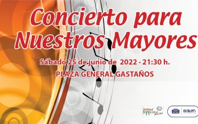 La Plaza del General Castaños acogerá el concierto en honor a los mayores de la Banda de Música