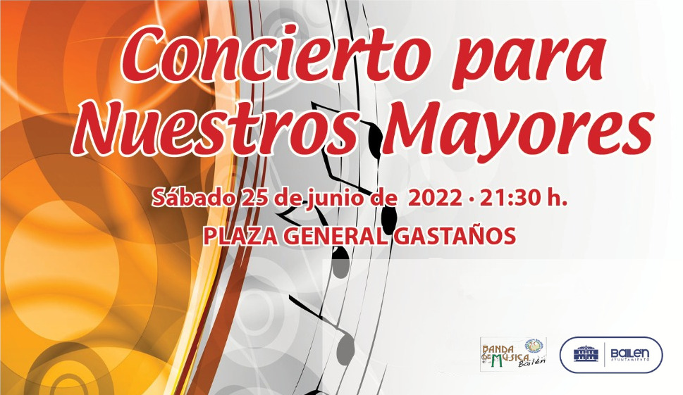 La Plaza del General Castaños acogerá el concierto en honor a los mayores de la Banda de Música