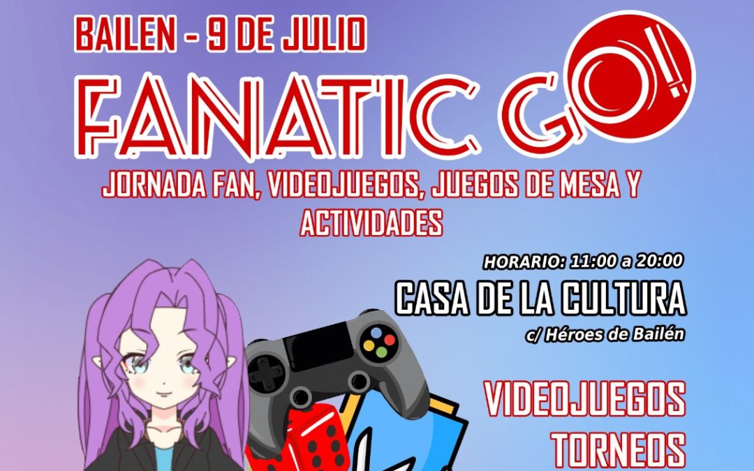 Juventud pone en marcha Fanatic Go, jornada con videojuegos, juegos de mesa y otras actividades