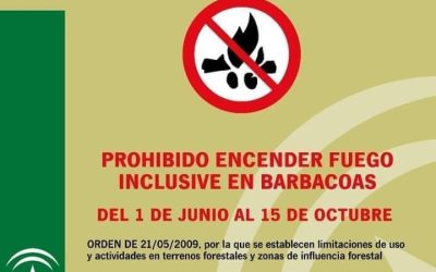Prohibido hacer fuego en “Burguillos” y zonas aledañas desde hoy 1 de junio