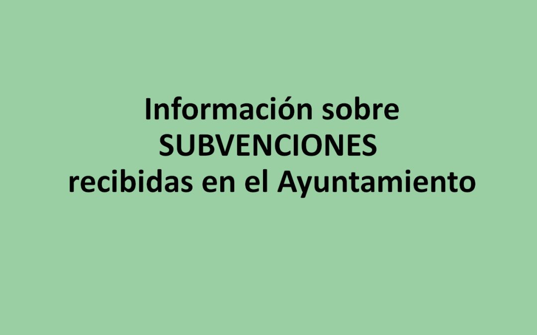 Subvención para ayuda de emergencia social