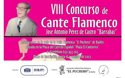 El Ayuntamiento de Bailén convoca el VIII Concurso de Cante Flamenco