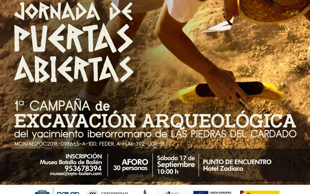 Jornada de puertas abiertas para visitar la excavación arqueológica en Las Piedras del Cardado