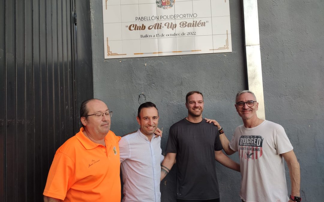 La pista deportiva del complejo “19 de julio” pasa a llamarse “Club Ali-Up”