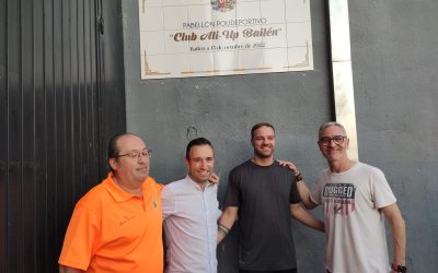 La pista deportiva del complejo “19 de julio” pasa a llamarse “Club Ali-Up”