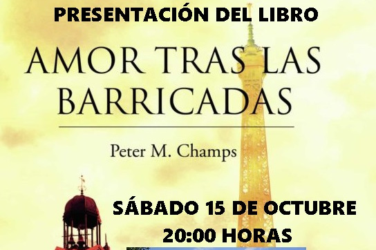 Peter M. Champs presenta su novela “Amor en las barricadas” en Bailén