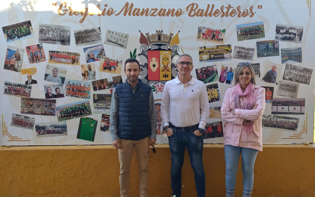 Obras de mejora en las infraestructuras deportivas de Bailén con un presupuesto de 200 mil euros de inversión