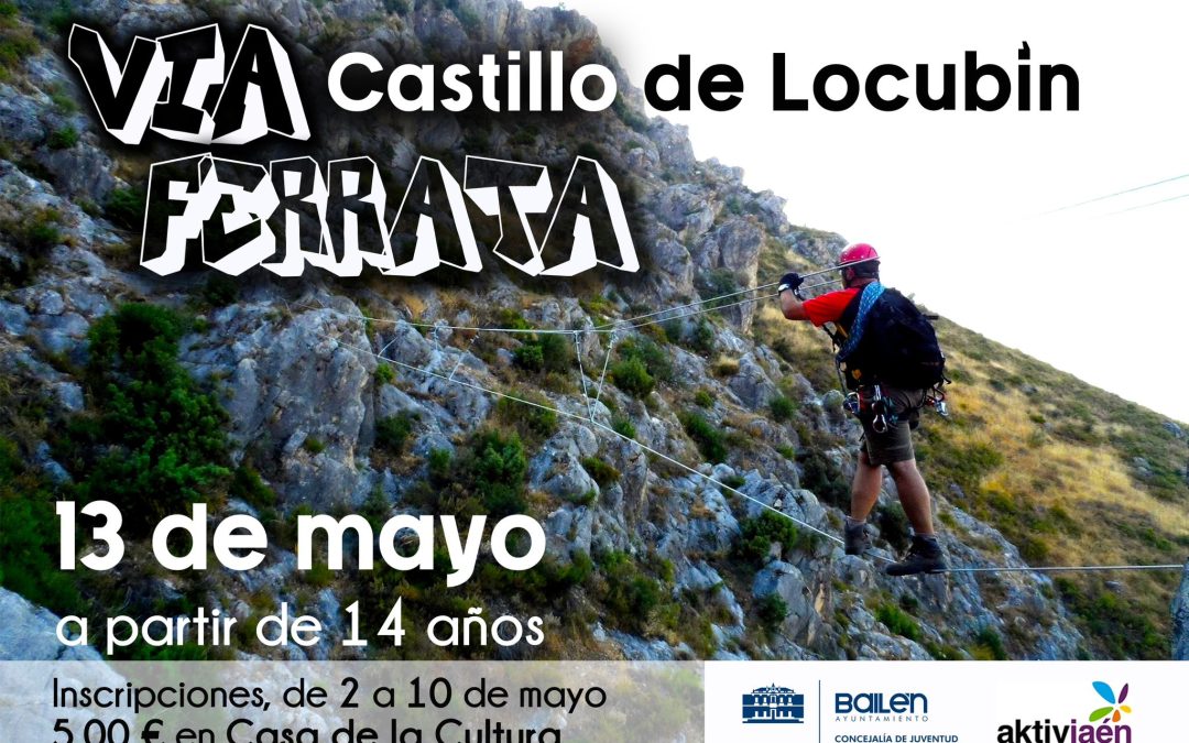 Abierto el plazo de inscripciones para Vía Ferrata en Castillo de Locubín