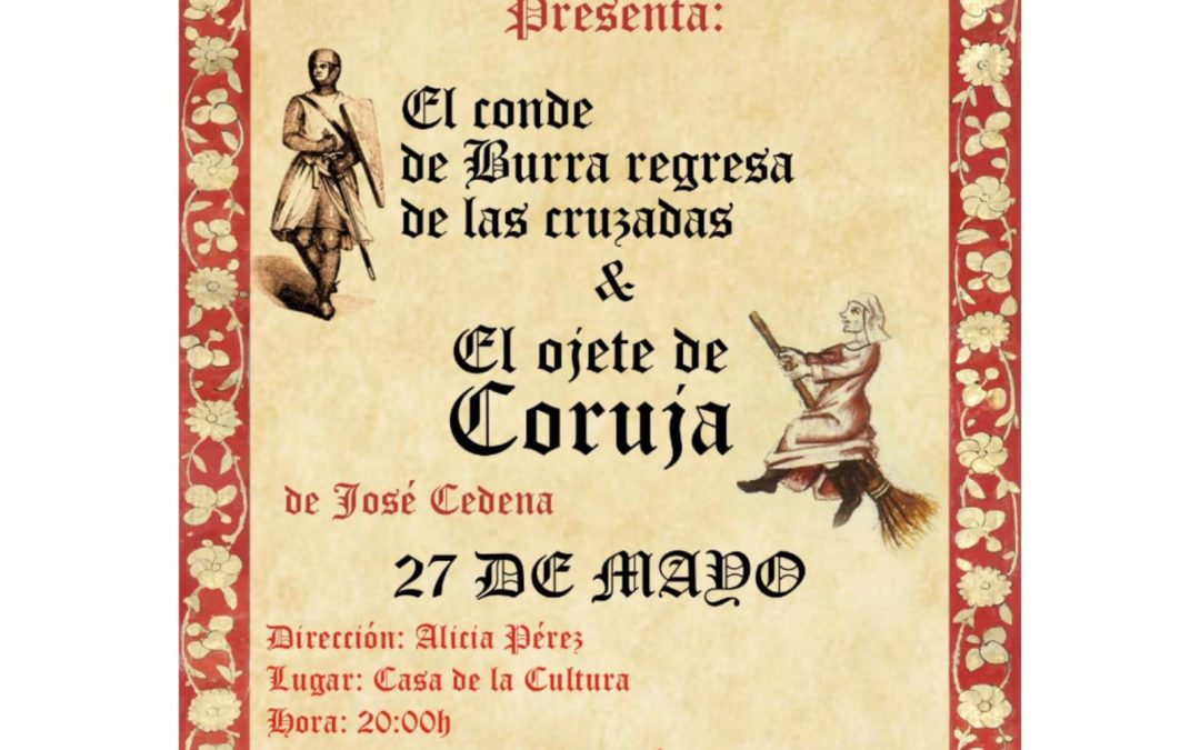 El grupo de teatro El Cántaro actúa en la XXIV Muestra de Teatro Local