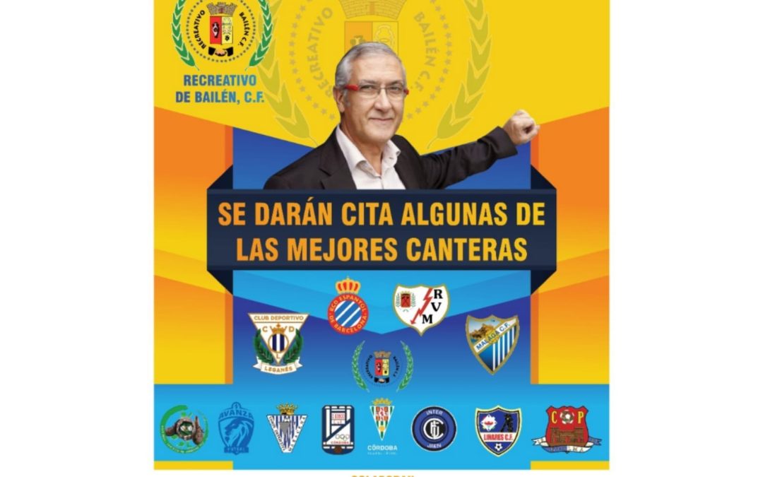 Presentación del XIV Torneo Alevín Gregorio Manzano que reunirá en Bailén a 800 deportistas de 32 equipos de toda la geografía española