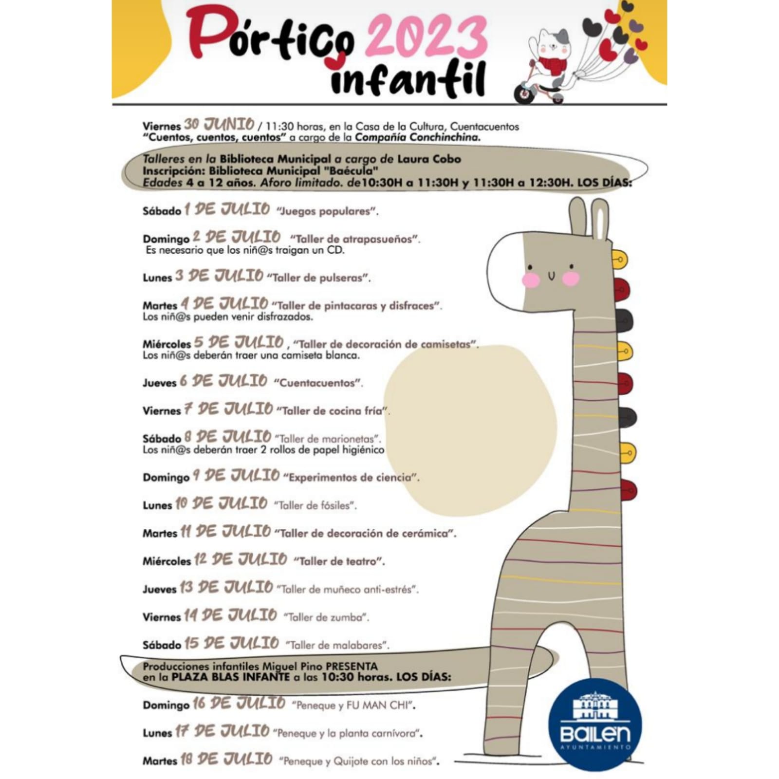 Pórtico Infantil 2023