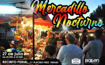 Jornada de Mercadillo Nocturno para el próximo 27 de julio de 2023