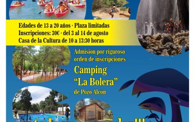 II ACAMPADA JOVEN LOS DÍAS 18, 19 Y 20 DE AGOSTO