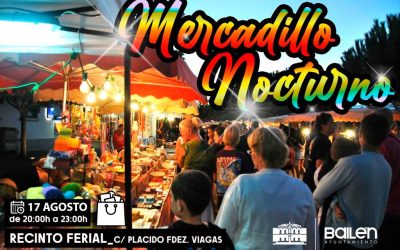 Jornada de Mercadillo Nocturno para el próximo 17 de agosto de 2023