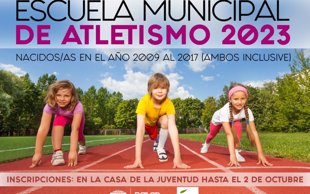 Abierto el plazo de inscripción de Pádel y Atletismo infantil en Bailén