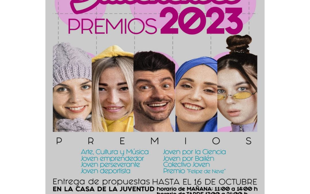 Bases de los Premios Jóvenes Bailenenses 2023