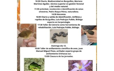 XI Jornadas sobre biodiversidad en Burguillos