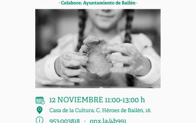 Taller de cerámica infantil en las Jornadas Europeas de “Patrimonio Vivo” en Bailén