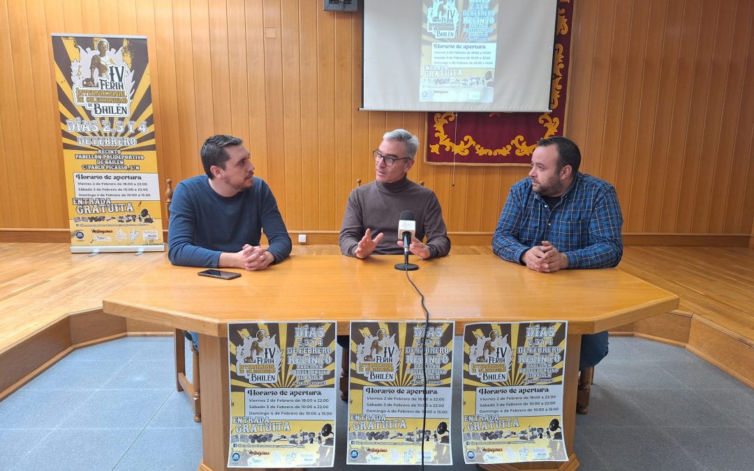 El ayuntamiento de Bailén colabora un año más en la Feria Internacional del Coleccionismo