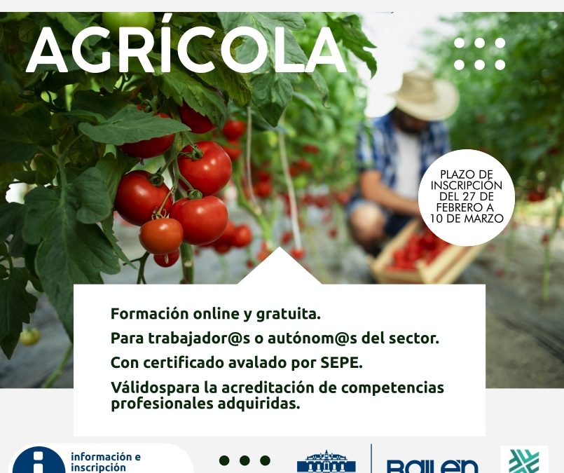 El ayuntamiento de Bailen anima a participar en una nueva oferta de cursos de Formación avalados por el SEPE