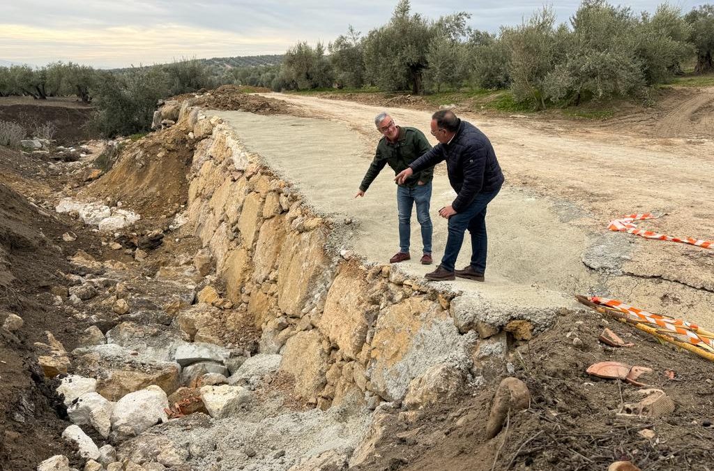 Culminan las obras de adecuación de emergencia del camino del Remolinillo