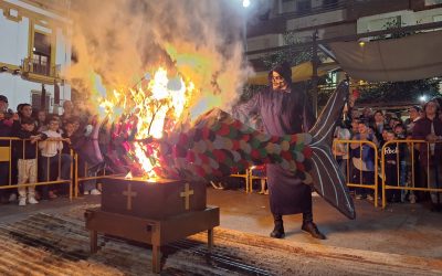 Multitudinario Entierro de la Sardina en Bailén