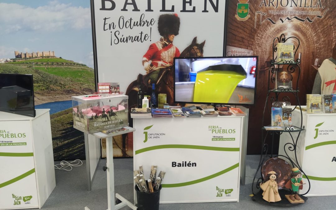 Bailén presenta en la Feria de los Pueblos su oferta de oleoturismo
