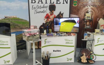 Bailén presenta en la Feria de los Pueblos su oferta de oleoturismo