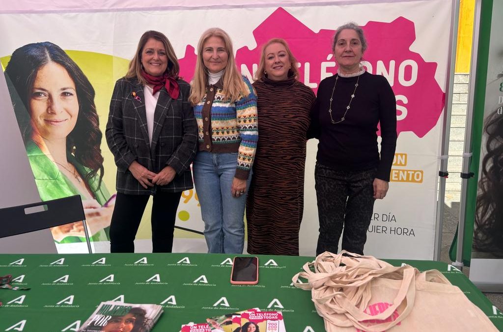 Carpa Informativa con motivo del Día Internacional de la Mujer en Bailén