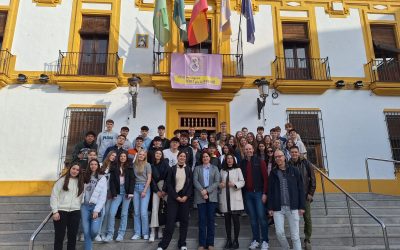 Bailén recibe a 20 estudiantes holandeses del Proyecto Erasmus