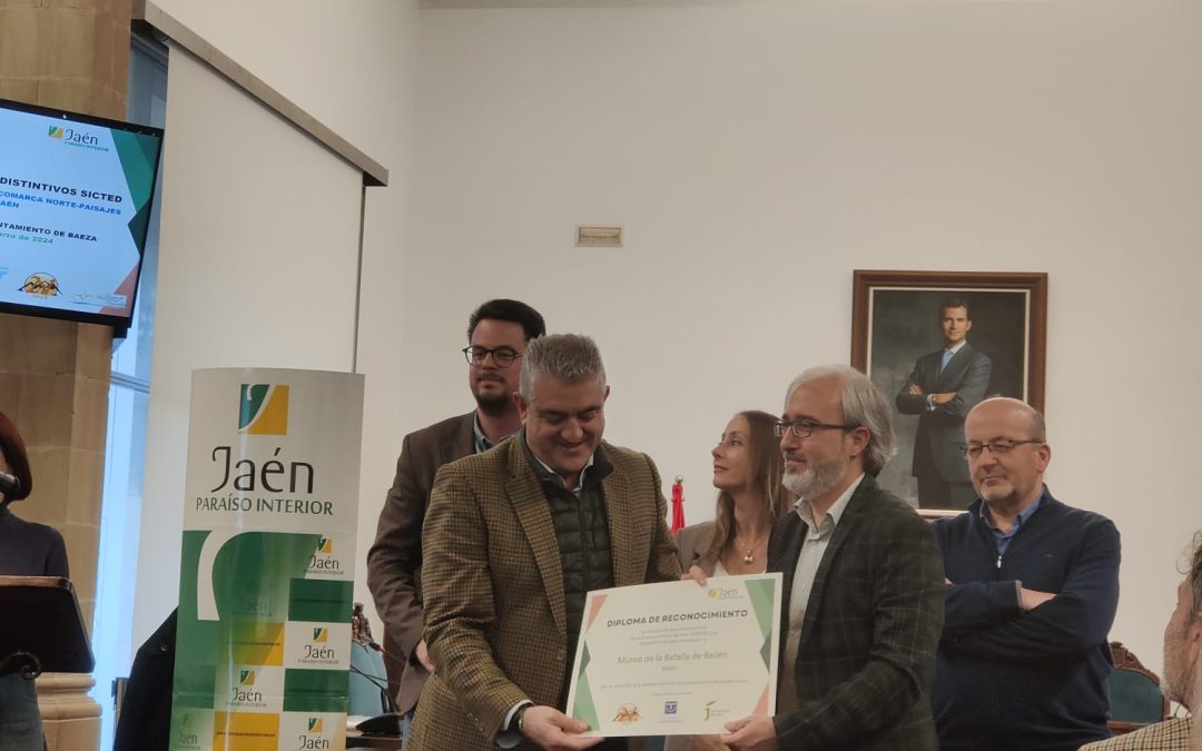 El Museo de la Batalla de Bailén recibe un nuevo reconocimiento por su atención a la calidad turística