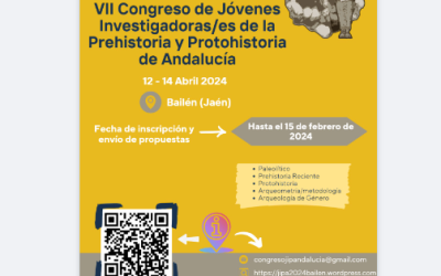 El VII Congreso de Jóvenes Investigadores de la Prehistoria y Protohistoria de Andalucía se celebrará en Bailén