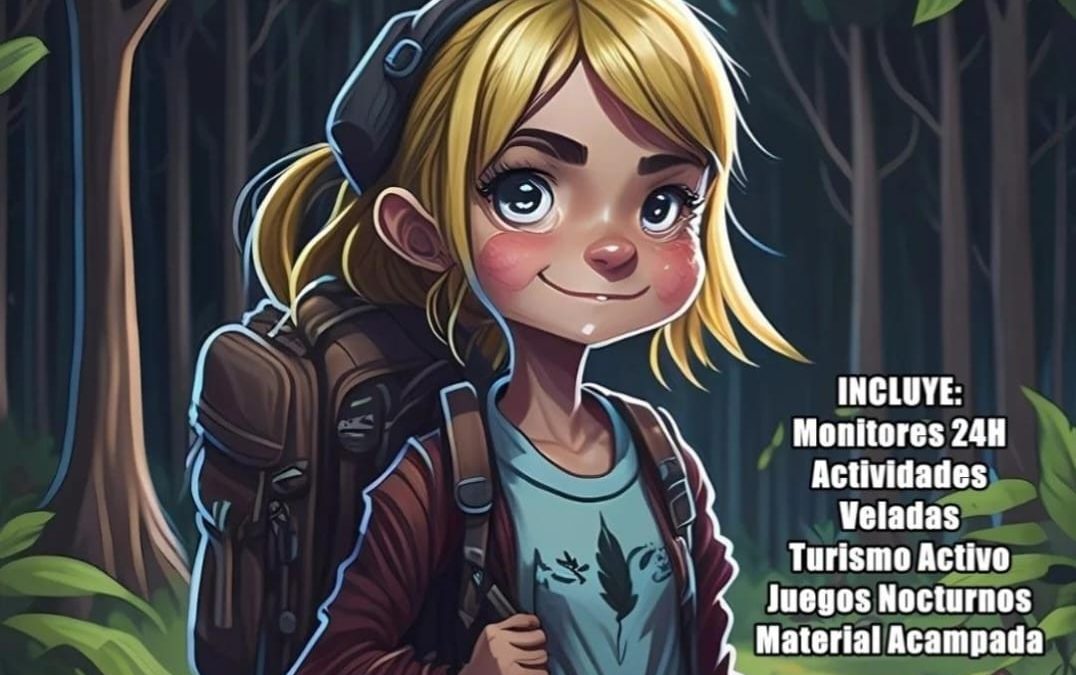 Burguillos acoge una acampada juvenil de contacto con la naturaleza y el multideporte