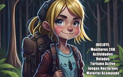 Burguillos acoge una acampada juvenil de contacto con la naturaleza y el multideporte