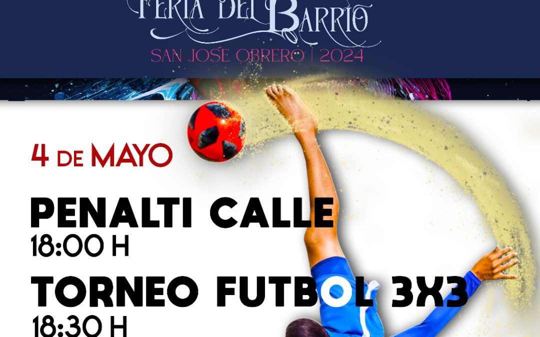 Actividades deportivas durante la Feria del Barrio de San José Obrero 2024