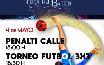 Actividades deportivas durante la Feria del Barrio de San José Obrero 2024