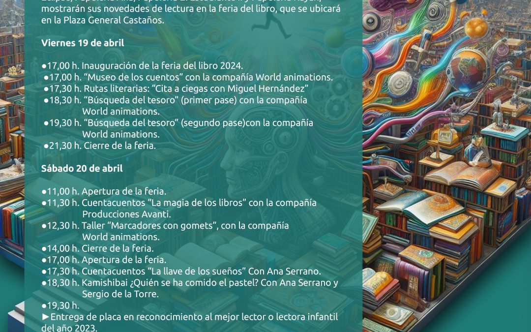 Comienza un fin de semana con múltiples actividades en torno a la Feria del Libro