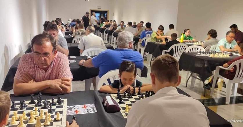 Más de un centenar de jugadores de ajedrez de todas las provincias andaluzas se dan cita en Bailén