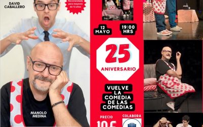 La comedia “Dos hombres solos, sin punto com… ni ná” el 12 de mayo en la Casa de la Cultura