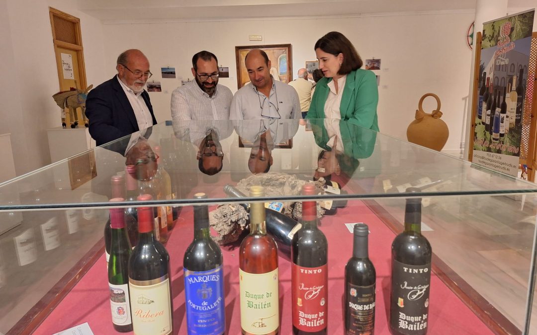 La uva molinera de Bailén aterriza en el Museo de la Batalla