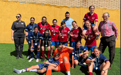 El deporte femenino se integra en la Feria del Barrio de Bailén