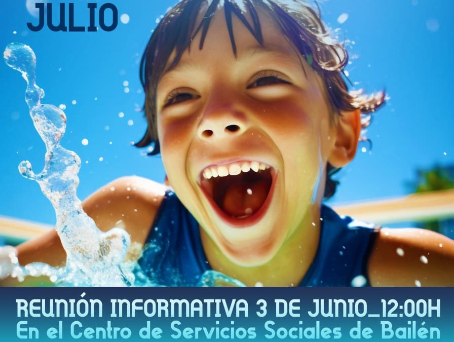 El próximo día 3 de junio comienza el período de inscripción para la Escuela de Verano Municipal