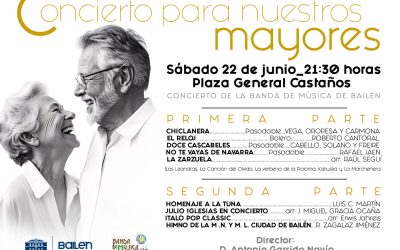 Llega el Concierto para Nuestros Mayores el próximo 22 de junio