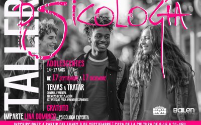 Talleres de Psicología para jóvenes y adolescentes