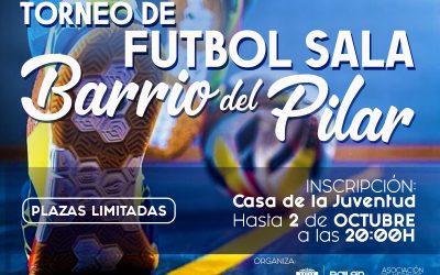 Torneo de fútbol Sala en la Festividad del Pilar