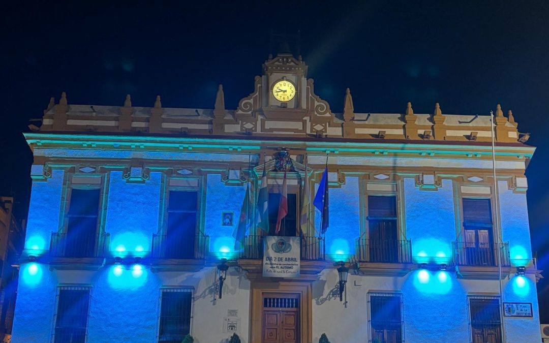 Bailén iluminará de azul turquesa la fachada del Ayuntamiento con motivo del Día Internacional de la Dislexia