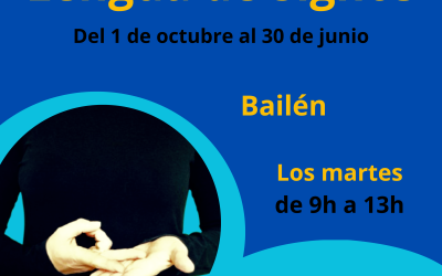 Bailén vuelve a contar con Queenie, intérprete  de lengua de signos española