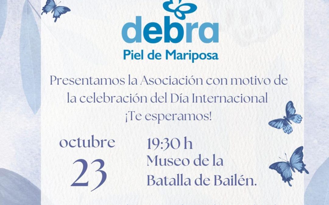 El Ayuntamiento de Bailén se suma al Día Internacional de la Piel de Mariposa