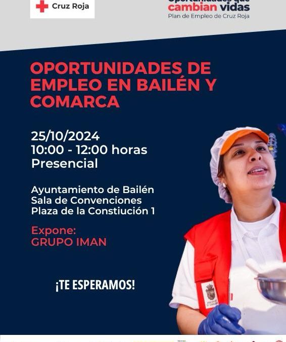 Bailén acogerá un taller de oportunidades de empleo