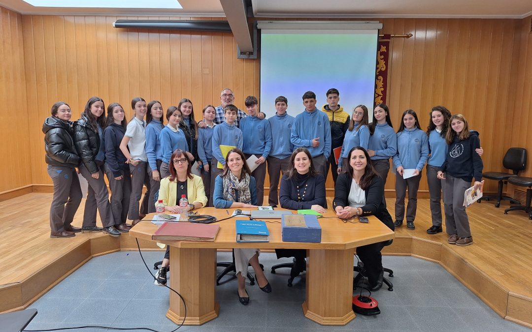 Alumnos del Colegio Sagrado Corazón conocen la evolución del urbanismo en Bailén
